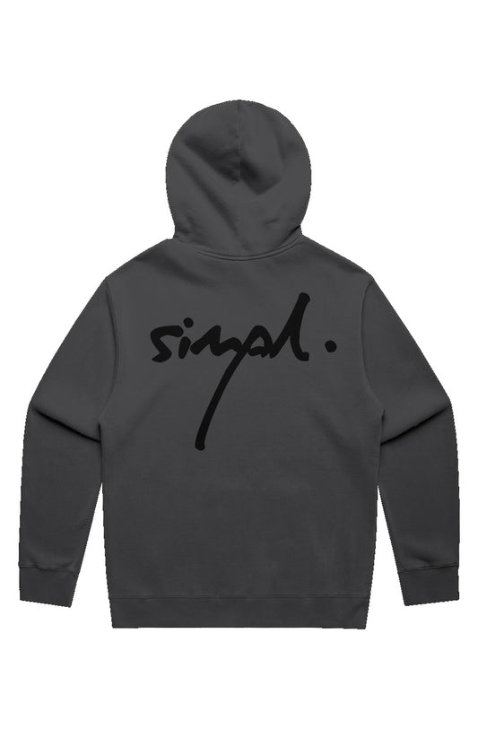 SIMPL RELAXED FADED HOOD